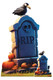 Cartoon Tombstone Halloween Lifesize Cardboard Cutout / Standup