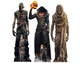 The Undead Halloween Collection Lifesize Cardboard Cutouts Set of 3