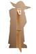 Rear of Yoda Wise Jedi Cardboard Cutout Official Star Wars Standee