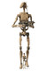 B1 Battle Droid van Star Wars kartonnen uitsnede officiële Standee/Standup