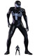 Symbiote spider-man spider-man 2 officielle kartonudskæring i naturlig størrelse