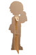Rear of Harry Potter Cartoon Style Mini Cardboard Cutout Official Standee