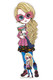 Luna lovegood cartoonstijl mini kartonnen uitsnede officiële harry potter standee