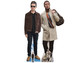 Noel and Liam Gallagher Lifesize Cardboard Cutouts Twin Pack