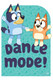 Bluey and Bingo Dancing Party Child Size Cardboard Backdrop