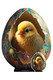 Ornate Style Easter Egg with Chick Cardboard Cutout / Standee