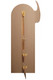 Rear of Deadly Nadder from How to Train Your Dragon Cardboard Backdrop Party Standee