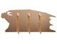 Rear of Toothless How To Train Your Dragon Cardboard Cutout Live Action Style