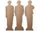 Rear of V from BTS Table Top Cardboard Cutouts Pack of 3 Mini Standees