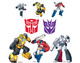 Transformers Retro Cardboard Cutout Multi Pack Party Bundle 