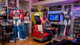 Transformers cardboard cutouts in situ