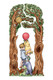 Winnie Bear - Pooh Bear with Arch Cardboard Cutout Multi Pack Bundle of 3