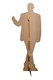 Rear of Steve Clarke Scotland Football Manager Lifesize Cardboard Cutout