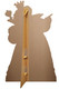Rear of The Queen of Hearts cardboard cutout