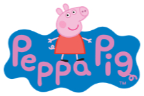 Peppa Pig cardboard cutouts and masks