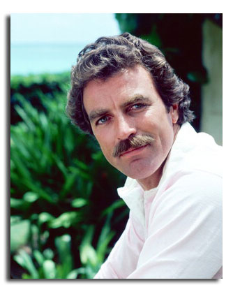 Tom Selleck (Old) Silhouette en Carton Taille Mini