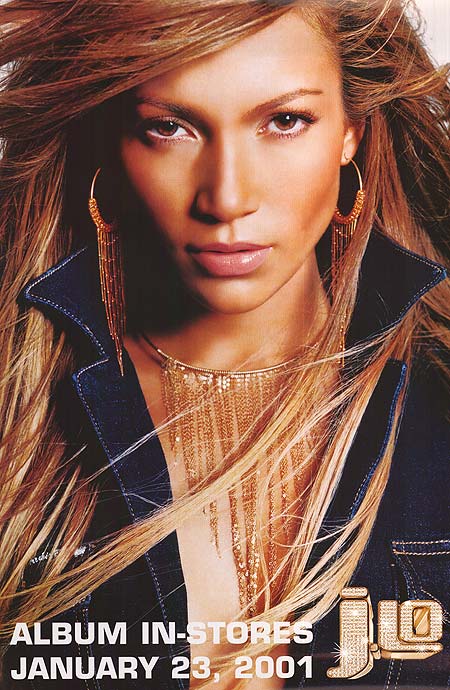 ジェニファーロペス　ポスター JENNIFER-LOPEZ-JLO-Music-