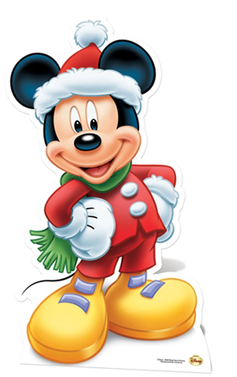 Mickey_Mouse_Christmas_cutout_ Mickey_Mouse_Christmas_cutout_