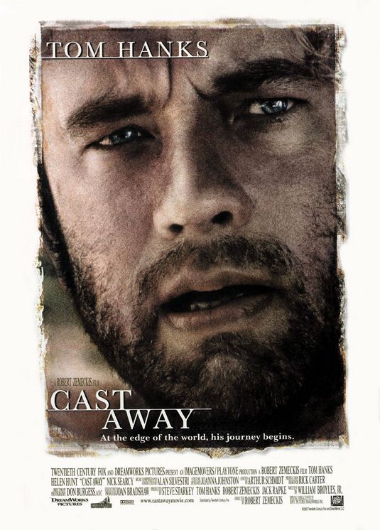 キャスト・アウェイ　USオリジナル映画ポスター Cast Away オリジナル映画ポスター - 両面 - Starstills.com で