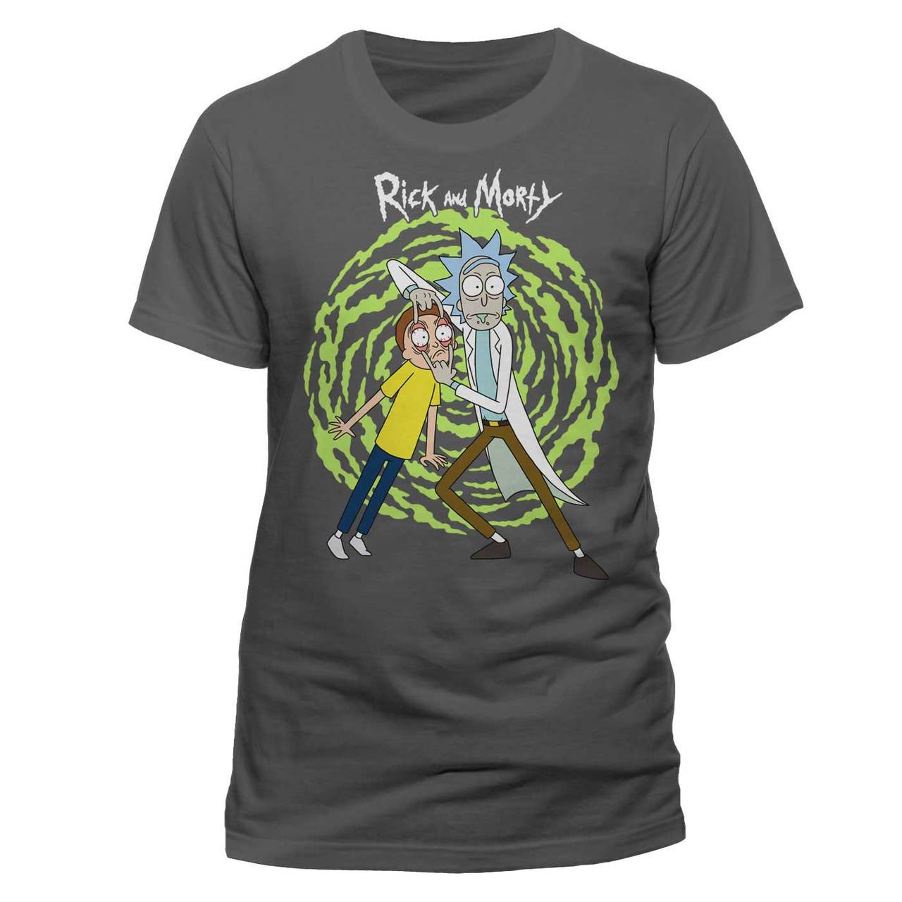 Grey rick and morty shirt clearance