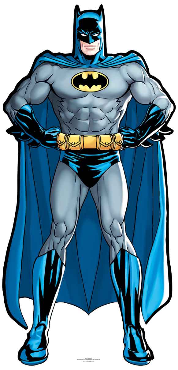 Batman Dc Comics Mini Cardboard Cutout Standup