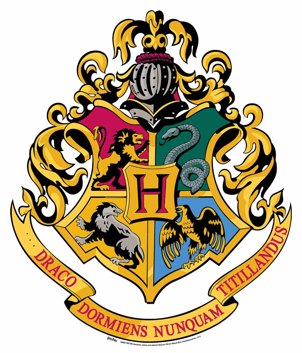 Hogwarts Crest from Harry Potter Wall 