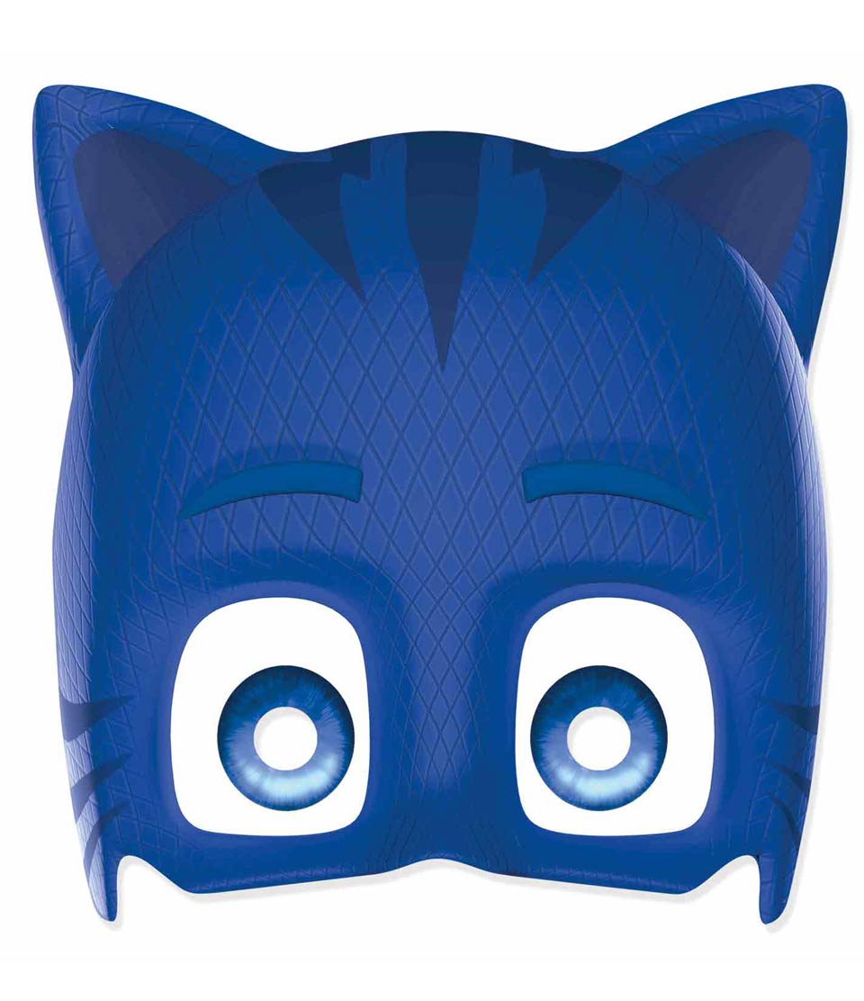 Catboy From Pj Masks Single 2d Card Party Face Mask