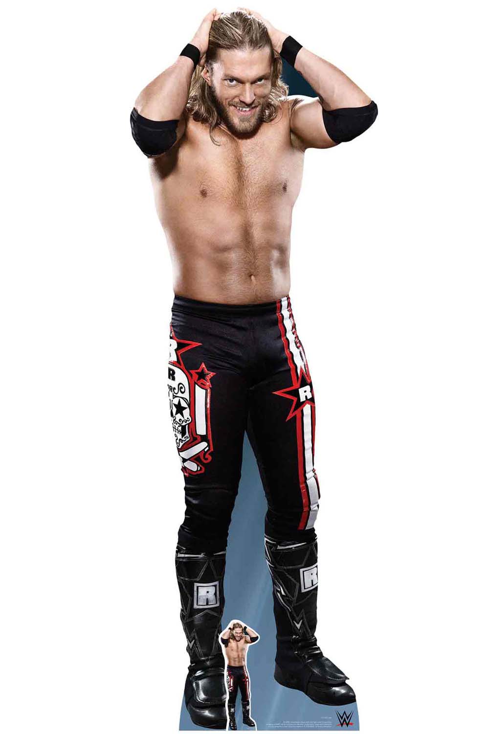 Edge Official Wwe Lifesize Cardboard Cutout Standup