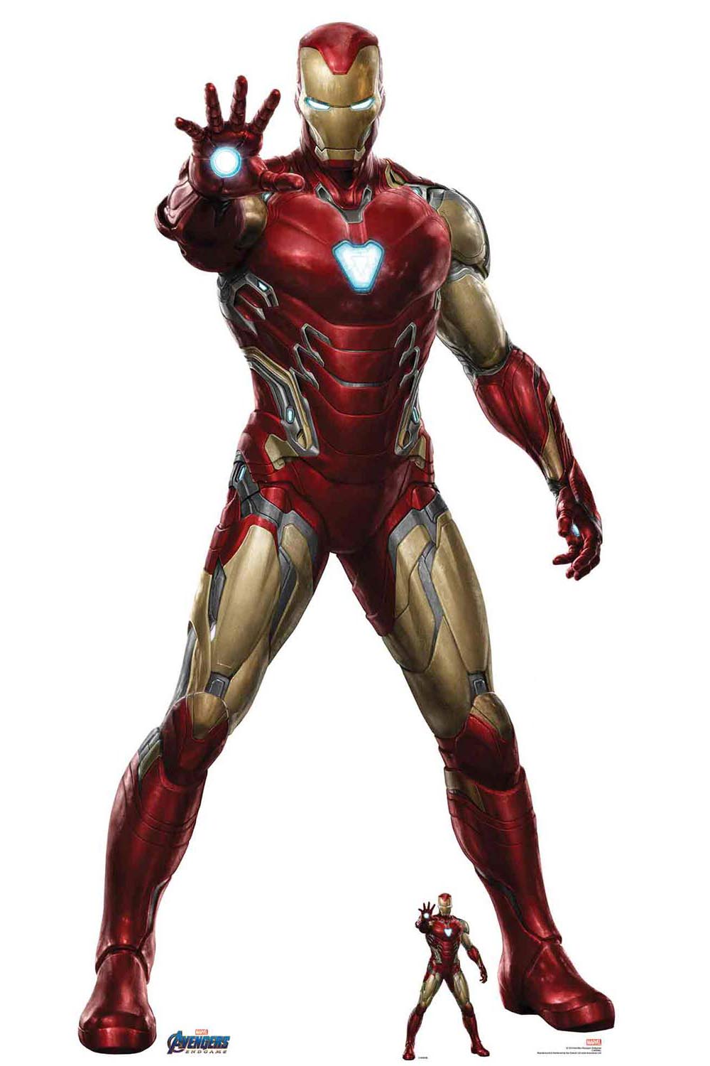 Iron Man From Marvel Avengers Endgame Official Lifesize Cardboard Cutout