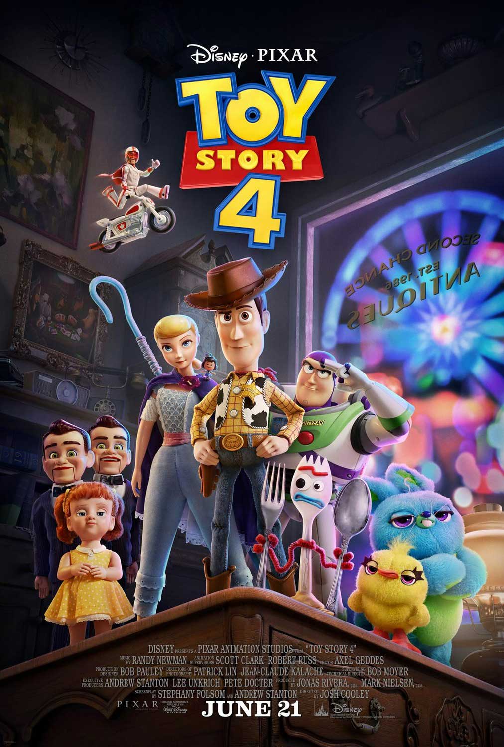 Toy Story 4 Original Movie Poster Final Style