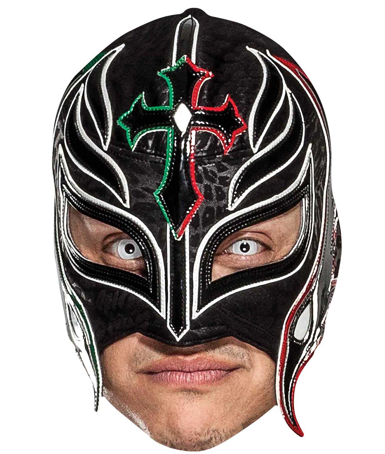 Rey Mysterio Wwe Wrestler Official Single 2d Card Party Face Mask