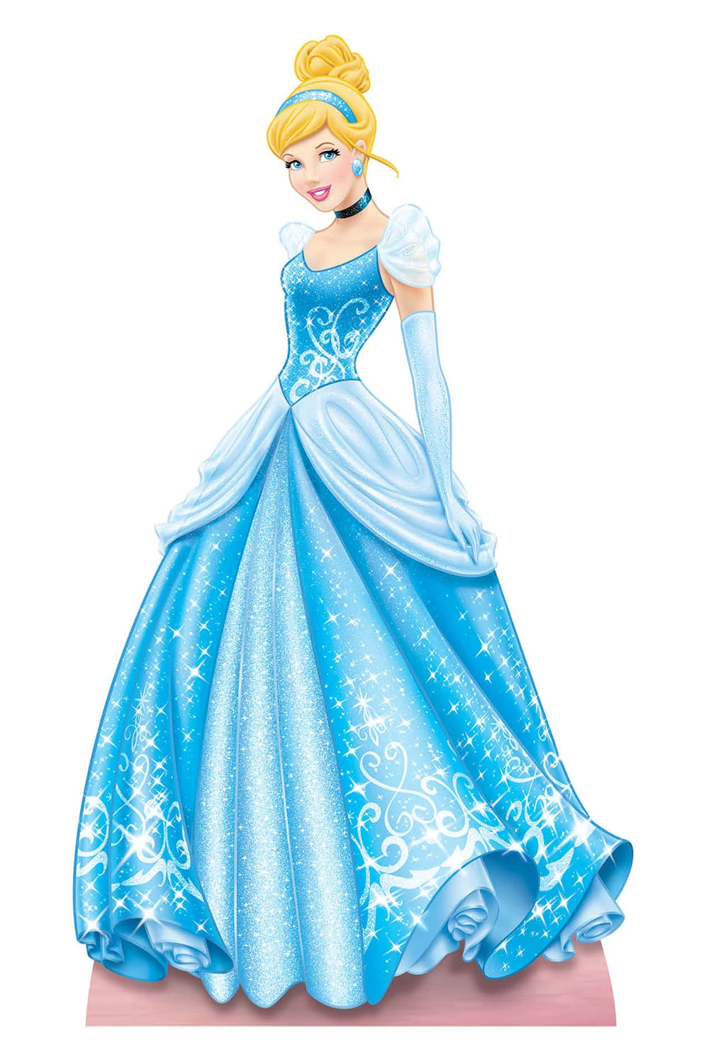 cinderella dress cut out Cardboard Cutout Disney Decoration Pack Women's Pink Dresses | Size:30 Short red velvet holiday dress Corset gown 300 dpi) INSTAND DOWNLOAD