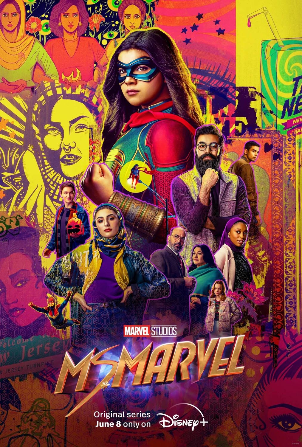 【映画館用両面ポスター】ミズ・マーベル / Ms.Marvel マーベルドラマ ms-marvel-original-disney-