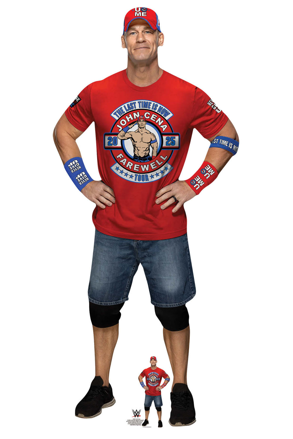 Ritaglio In Cartone Grandezza Naturale The Rock (Dwayne Johnson) - Standup Per Feste A Tema WWE E Eventi