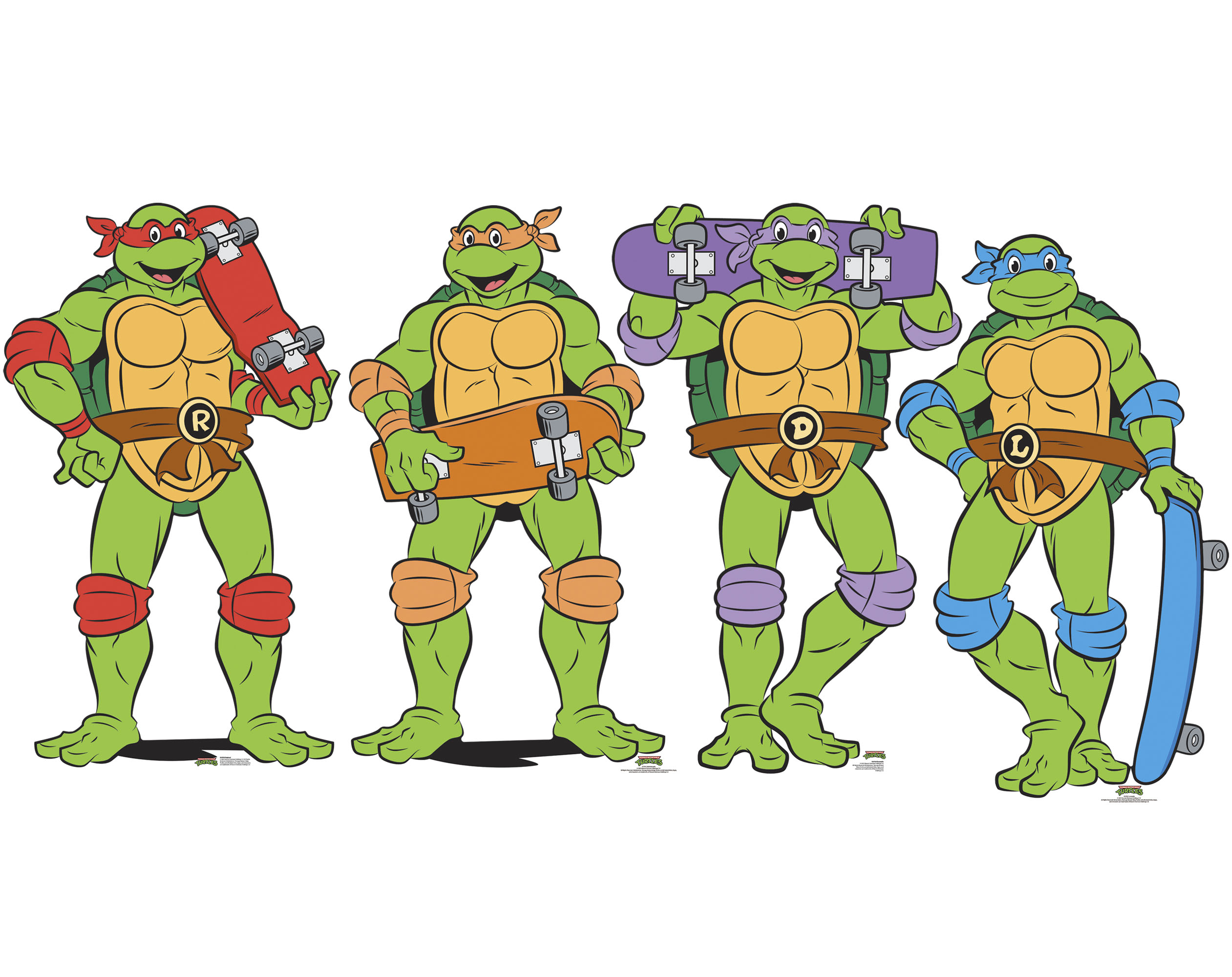 TMNT-multi-cardboard-cutout-