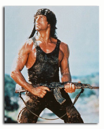 新品 80年代 ビンテージ 映画 ランボーⅢ シルベスター