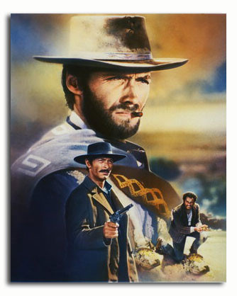Poster Affiche Photo de Film Western Clint Eastwood Cowboy Vieux Cinéma Original 4 61x79cm
