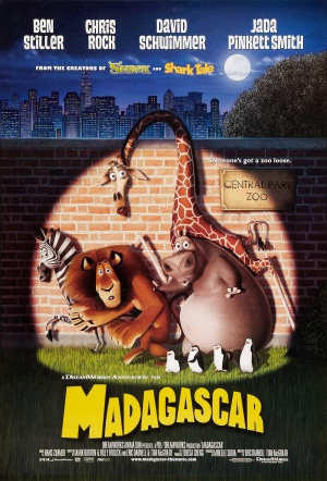 マダガスカル Madagascar 映画 展示用ポスター 宣伝用