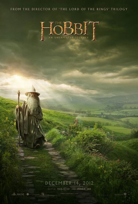 LE HOBBIT UN VOYAGE INATTENDU Affiche recto-verso ADVANCE (SS4329