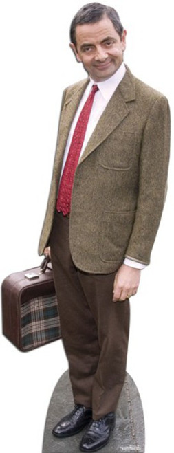 Lifesize Cardboard Cutout of Rowan Atkinson buy Mr Bean cutouts ...