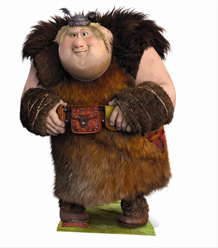 ヒックとhow to train your dragon 2フィッシュレッグの段ボール