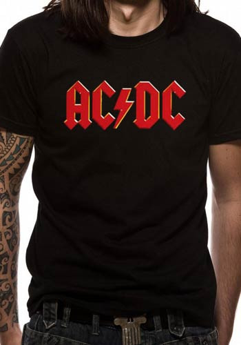 AC/DC Red Logo Official Unisex T-Shirt. Buy AC/DC T-shirts Now at ...