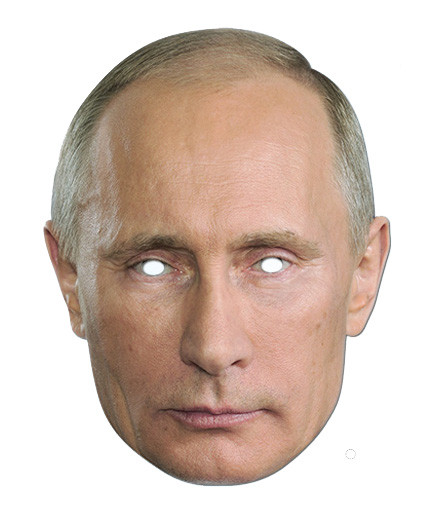 Vladmir Putin Russian President Card Party Face Mask. In Stock Now with ...