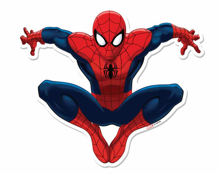 Spider-Man 3D Effect Marvel Pop Out Cardboard Cutout Wall Art