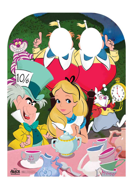 Alice In Wonderland Disney Child Size Stand - in Cardboard ...