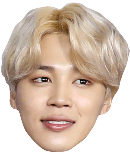 BTS 防弾Bangtan Boysジミン 2D カード パーティー フェイスマスク