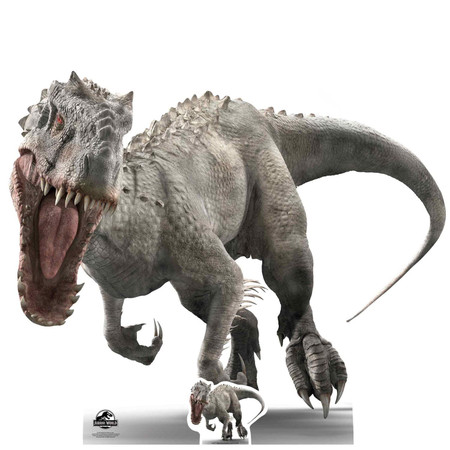 Tyrannosaurus Rex Official Jurassic World Stand in Lifesize Cardboard Cutout