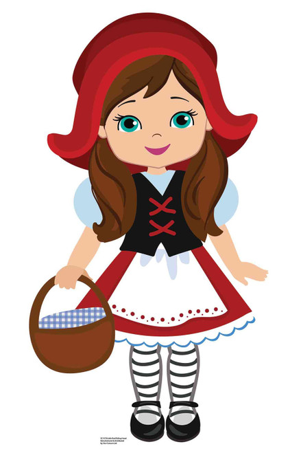 Little Red Riding Hood Fairy Tales Cardboard Cutout / Standee