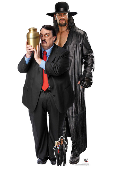 ジ・アンダーテイカーとポール・ベアラー wwe 等身大段ボール