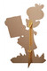 Rear of Squidward Tentacles from SpongeBob SquarePants Cardboard Cutout / Standee